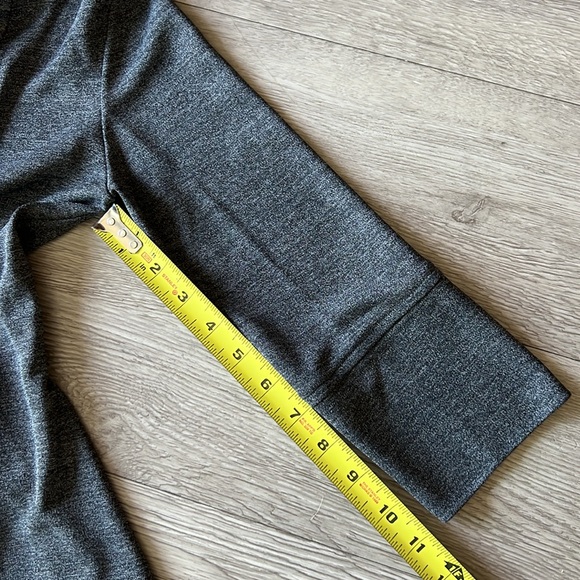 80s Max Studio Gray knit jersey Pantsuit Slinky Relaxed Silhouette - Picture 15 of 17